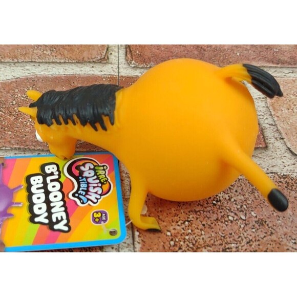 Fat Horse Ja-Ru Stretchy Toy Figure Squishy Animal Stretchable Squeeze Pony 3+ - Picture 1 of 13